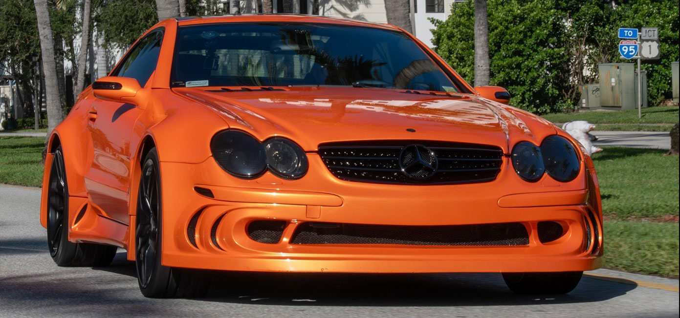 مرسدس بنز اس ال۵۵؛ یک خودرو دیدنی با ظریف کاری ژاپنی!