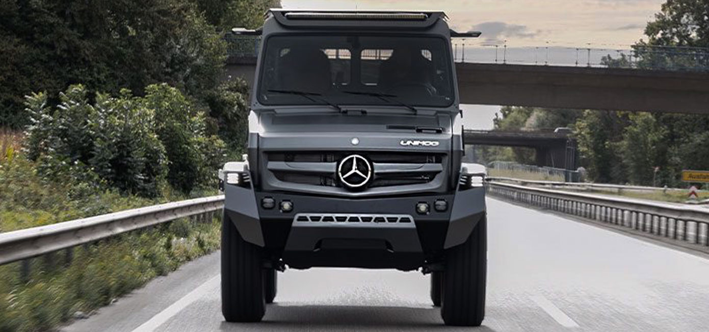 معرفی مرسدس بنز یونیماگ سفارشی: غول بیراهه‌نوردی