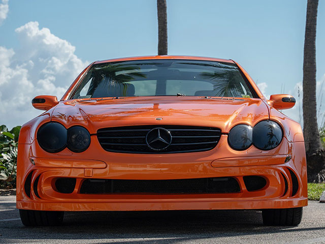 مرسدس بنز اس ال۵۵؛ یک خودرو دیدنی با ظریف کاری ژاپنی!