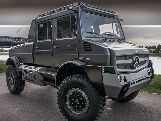 معرفی مرسدس بنز یونیماگ سفارشی: غول بیراهه‌نوردی